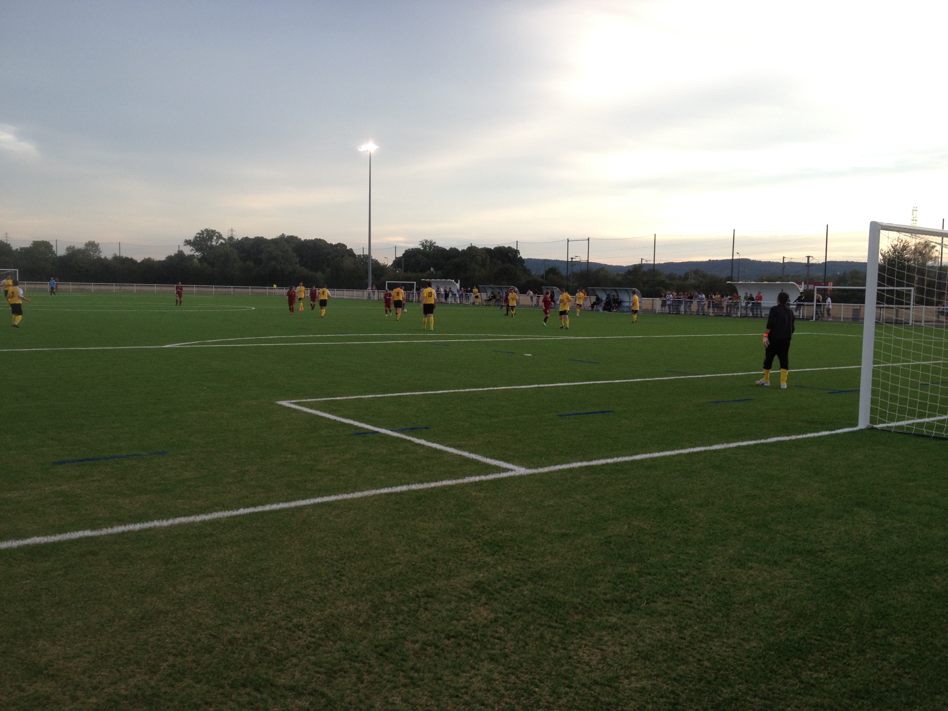 Création d'un terrain de football synthétique à LA MAXE (57)